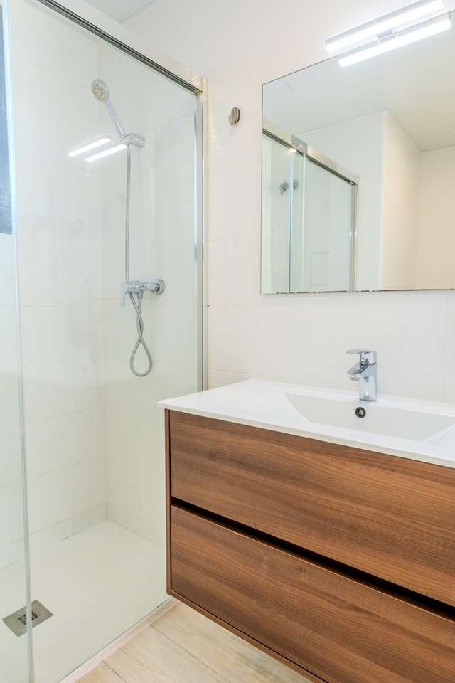 Apartamento de un dormitorio con cocina equipada del Castell Beach Aparthotel en Castelldefels